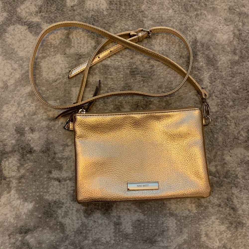 Rose Gold Cross Body Bag
